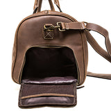 Miajee's Handcrafted Vintage Duffel Bag