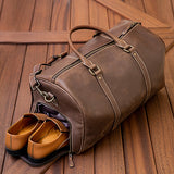 Miajee's Handcrafted Vintage Duffel Bag