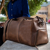 Miajee's Handcrafted Vintage Duffel Bag