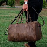 Miajee's Handcrafted Vintage Duffel Bag