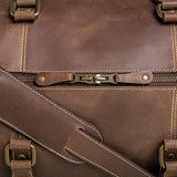 Miajee's Handcrafted Vintage Duffel Bag