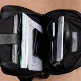 Miajee's Handcrafted Leather Laptop Backpack