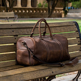 Miajee's Handcrafted Vintage Duffel Bag