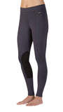Flow Rise Knee Patch Performance Tight - ladies