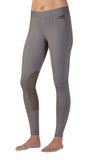 Flow Rise Knee Patch Performance Tight - ladies