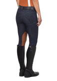 Stretch Denim Knee Patch Riding Breech (50415)