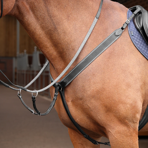 Lusso Three Point Elastic Breastplate 5136