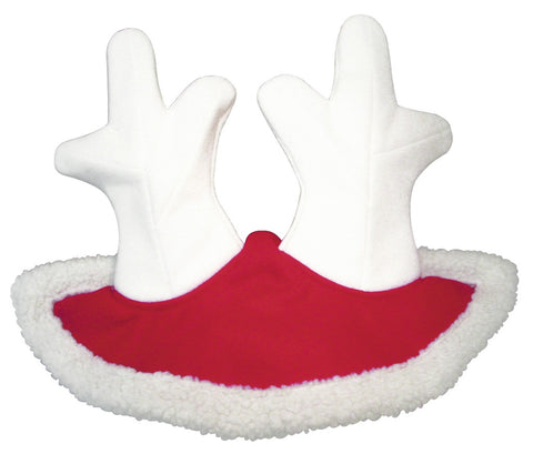 EQUITHÈME "Noël" Christmas ear cap in reindeer’s antlers shape (900905)