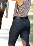 Stretch Denim Knee Patch Riding Breech (50415)