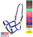 Feather-Weight Beta 1" Double Buckle Adjustable Chin Halter (FW329)