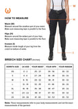 Stretch Denim Knee Patch Riding Breech (50415)