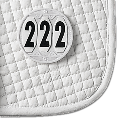Event Pad Numbers Round - White (176502)