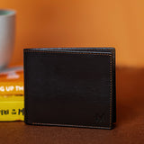 Miajee's Handcrafted Classic Men's Bifold Wallet
