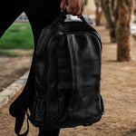 Miajee's Handcrafted Leather Laptop Backpack