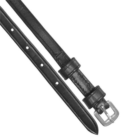 Double Keeper Leather Spur Straps