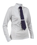 Aubrion Long Sleeve Tie Shirt - Ladies